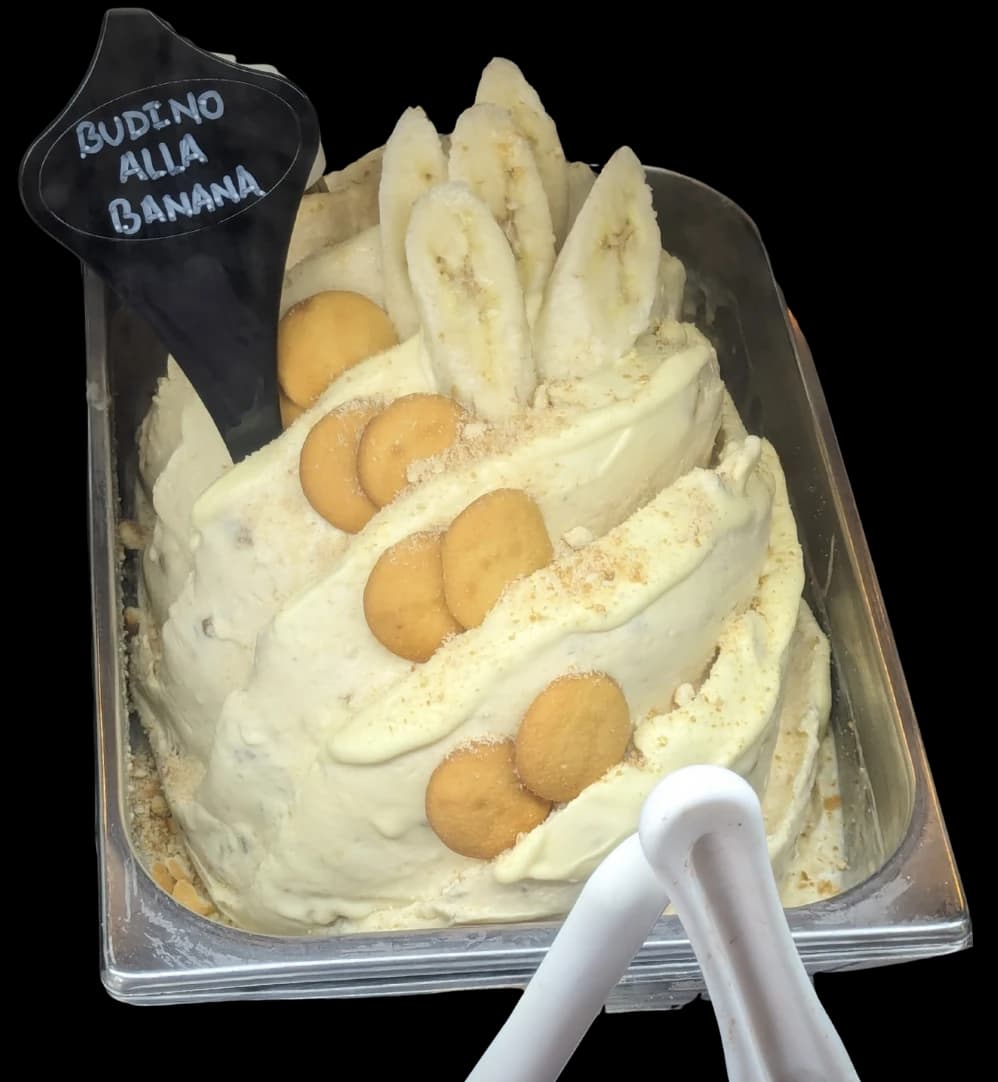 Banana gelato